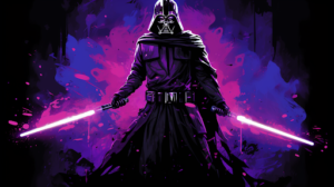 Star Wars purple lightsaber